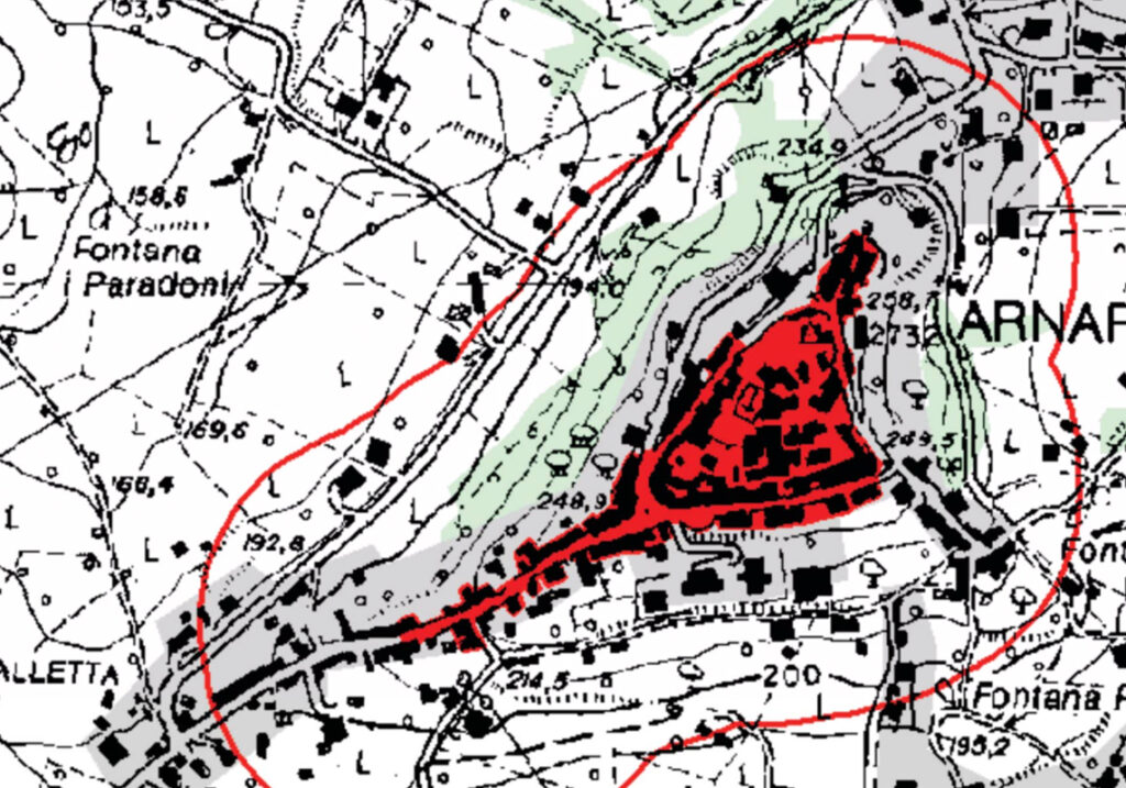 centro storico - Denkmalgeschützter Bereich