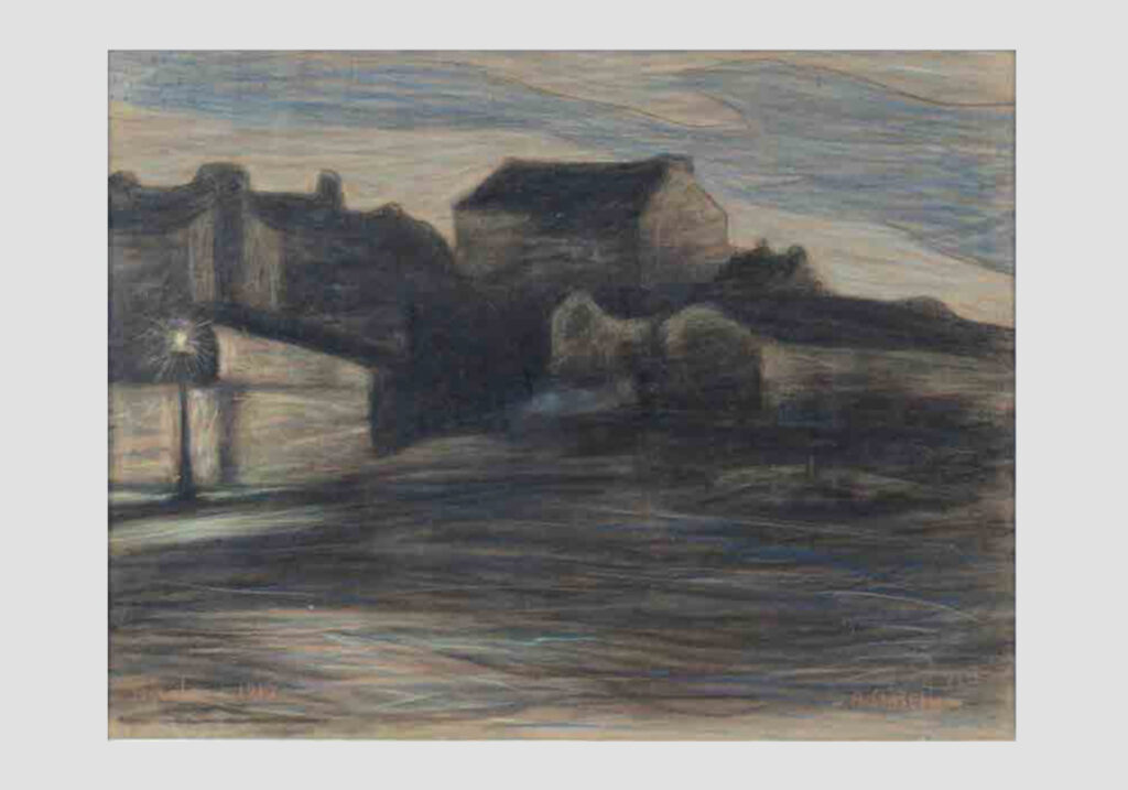 stockholm, 1910 - pastelli su carta