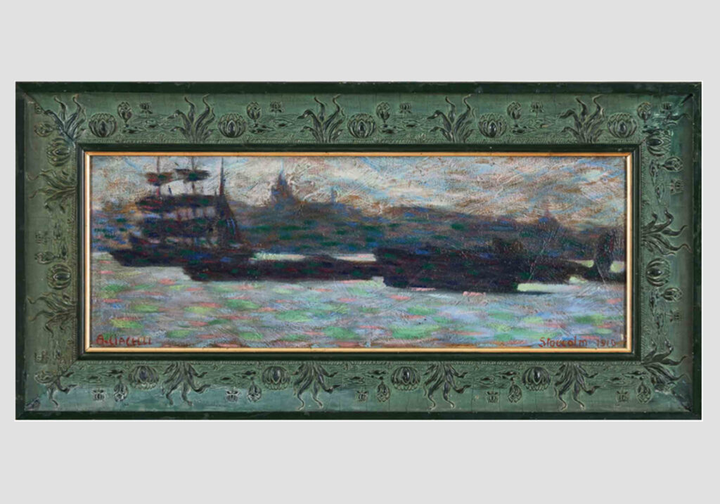stockholm, 1910 - olio su tela