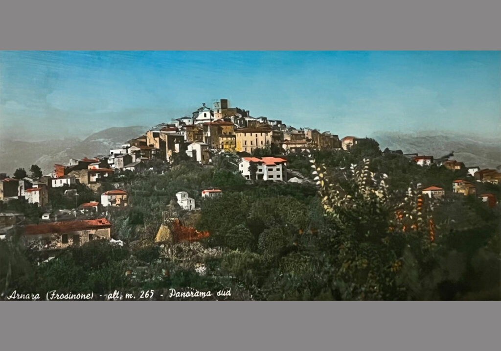cartolina colorata a mano - Postkarte handcoloriert